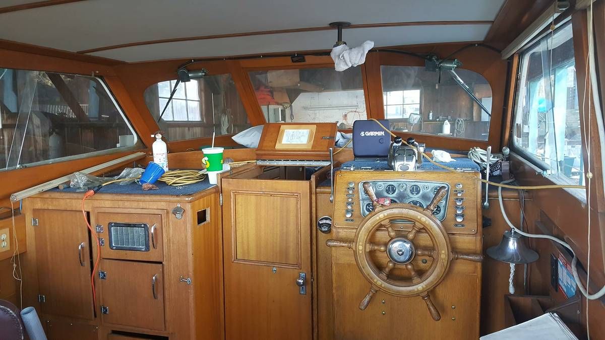 Richardson Classic Wooden Boat For Sale
